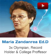 testimonial Maria Zandanrea Olympian Record holder