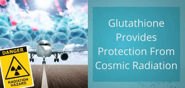 Airplane depicting flight attendant radiation exposure